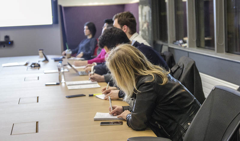 Westminster Business School MBA board room